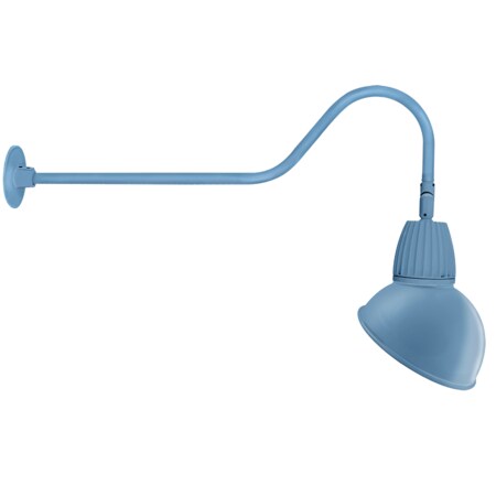Rab GOOSENECK STYLE2 13W SPOT REFL NEUTRAL LED 15" AD SHADE LBLU GN2LED13NSADLB